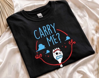 Disney Toy Story 4 Forky Trage mich T-Shirt, Disney Disneyland Familie Passendes Shirt, Magic Kingdom T-Shirt, Unendlich und Darüber hinaus Shirt