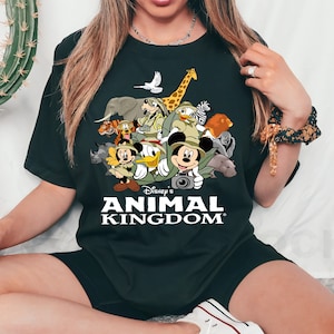 Disney Animal Kingdom Safari Shirts, Micky und Freunde Animal Kingdom Shirts, Disneyland Passende Familien Shirts, Disneyland Epcot Shirt