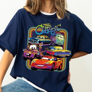 T-shirt classique Disney Cars Radiator Springs, chemise Cars Land, chemise assortie pour la famille Disneyland, t-shirt Magic Kingdom, parc à thème WDW Epcot image 3