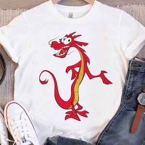 Disney Mulan Mushu Dragon T-Shirt, Magic Kingdom, Disney Trip Shirt, Disney Mulan Princess Shirt, Matching Family Shirts, WDW Epcot Theme