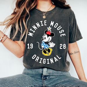 Disney Original Minnie Mouse T-Shirt Disneyland Family Matching Shirt, Magic Kingdom Tee, WDW Epcot Theme Park Shirt