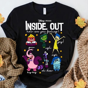 Disney Inside Out How Are You Feeling Group Shot T-Shirt Unisex