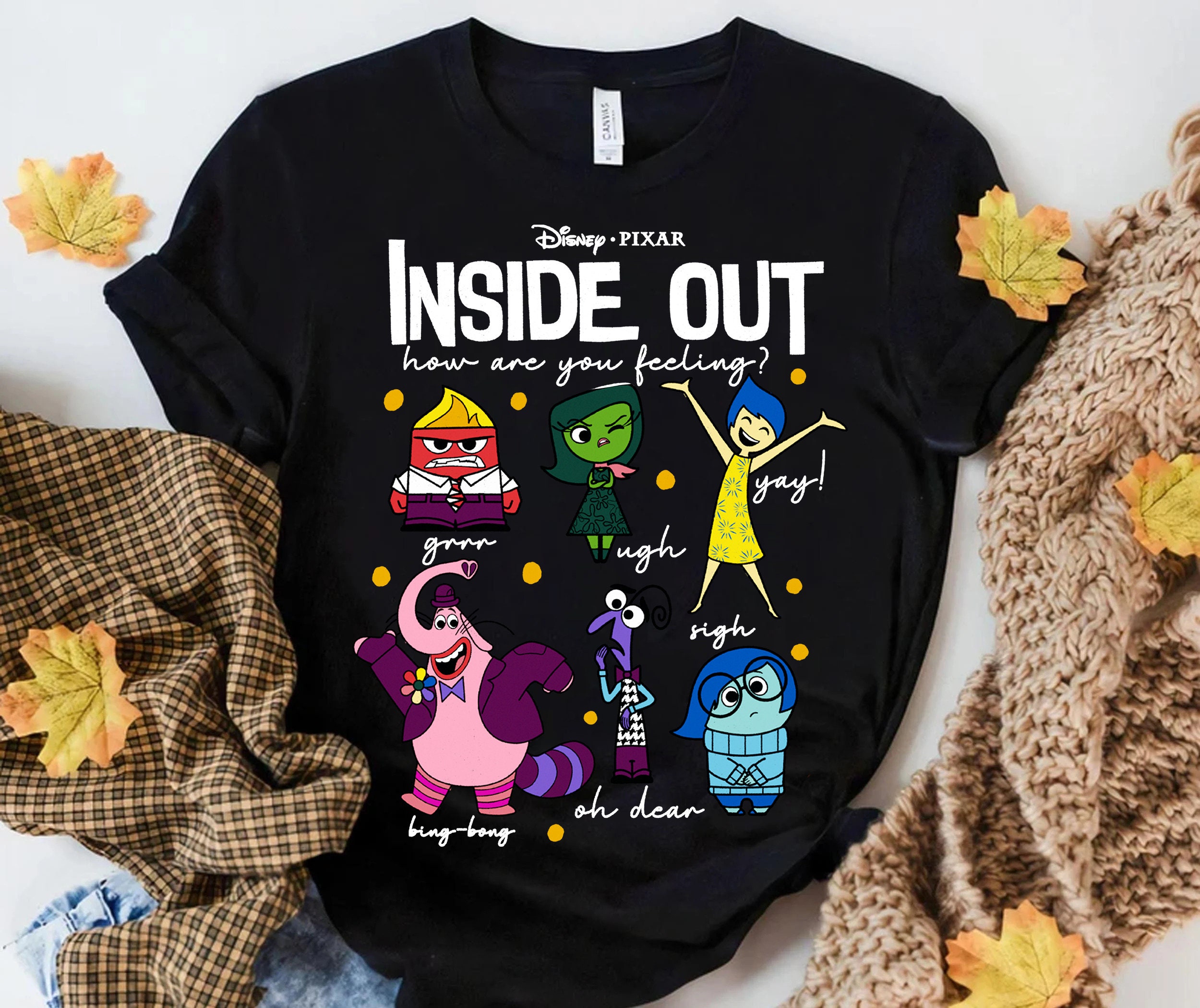 Order Now Disney Pixar Inside Out Angry Face Halloween Graphic T-Shirt 