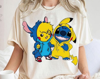 Disney Stitch and Friends Shirt, Cute Stitch Lilo and Stitch Shirt, WDW Disneyland Trip Gift, Matching Family Shirts, Magic Kingdom Shirt