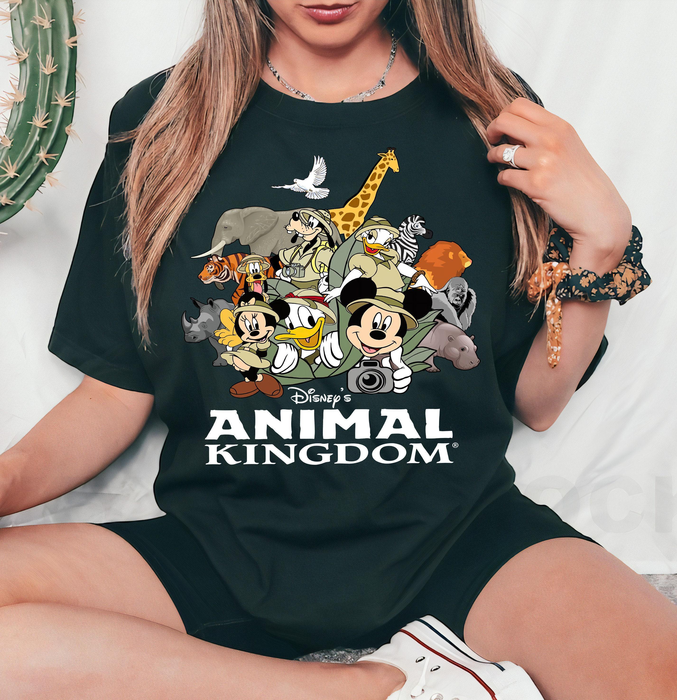 Disney Animal Kingdom Safari Shirts, Mickey and Friends Animal