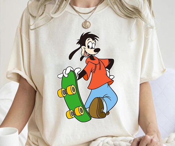Disney D23 A Goofy Movie Max & Goofy Color Block Crewneck