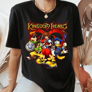 Disney Kingdom Hearts Team Ready T-Shirt, Disneyland Family Matching Shirt, Magic Kingdom, WDW Epcot Theme Park