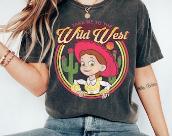 Disney Toy Story Jessie Take Me To The Wild West T-Shirt, Disneyland Family Matching Shirt, Magic Kingdom, WDW Epcot Theme Park