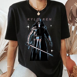 Star Wars The Force Awakens Kylo Ren Portrait T-Shirt, Disneyland Family Matching Shirt, Magic Kingdom, WDW Epcot Theme Park Shirt