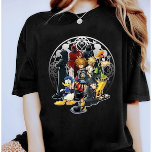 Disney Kingdom Hearts Dark Squad T-Shirt, Disneyland Family Matching Shirt, Magic Kingdom Tee, WDW Epcot Theme Park
