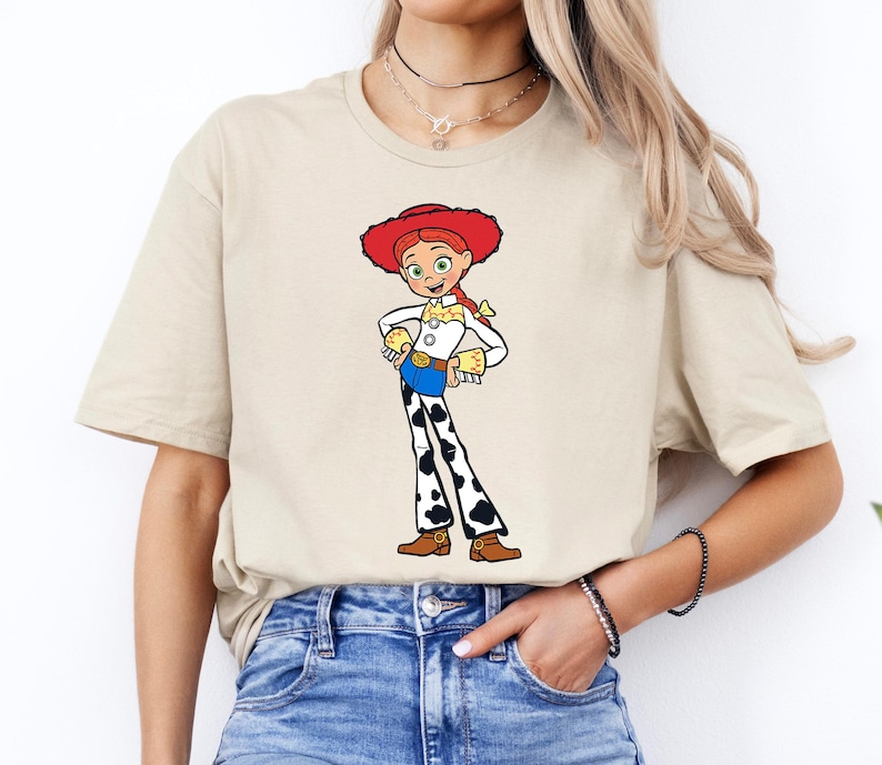 Disney Toy Story 4 Cowgirl Jessie T-Shirt, Disneyland Family Matching Shirt, Magic Kingdom Tee, WDW Epcot Theme Park image 2