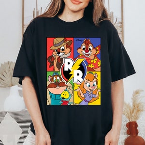 Disney Chip 'N Dale Rescue - Rescue Rangers Grid Shirt, Disneyland Family Matching Shirt, Magic Kingdom, WDW Epcot Theme Park