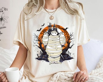 Disney Big Hero 6 Baymax Skeleton Halloween Shirts, Baymax Mummy Shirt, Disneyland Halloween Matching Family Shirt, Spooky Season Tee