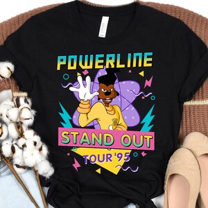 Disney Powerline Stand Out World Tour 95 Shirt, Disney Vintage A Goofy Movie Powerline Shirt,WDW Matching Family Shirt, Magic Kingdom Shirts