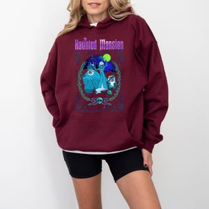 Disney Lilo and Stitch Characters Cosplay Haunted Mansion Hitchhiking Ghosts Shirt, Foolish Mortals Shirt, Disneyland Matching Family Shirts image 4