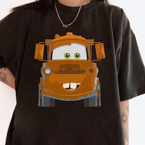 Disney Pixar Cars Mater Big Truck Face T-Shirt, Cute Tow Mater Shirt, Disney Cars Shirt, WDW Matching Family Shirt, Magic Kingdom Shirts image 1