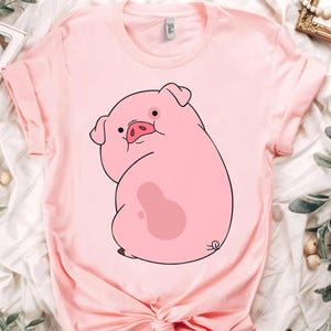 Disney Gravity Falls Waddles the Pig T-Shirt, Disneyland Family Matching Shirt, Magic Kingdom, WDW Epcot Theme Park