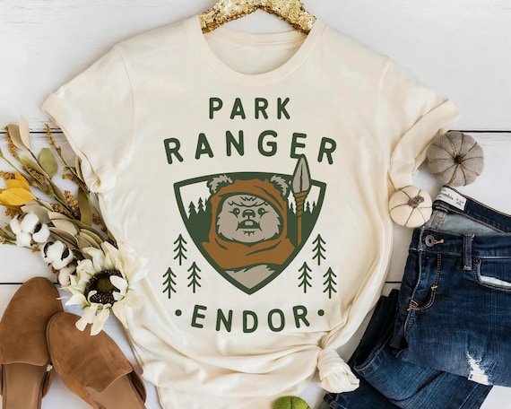 Star Wars Ewok Park Ranger Endor T-shirt, Disneyland Family