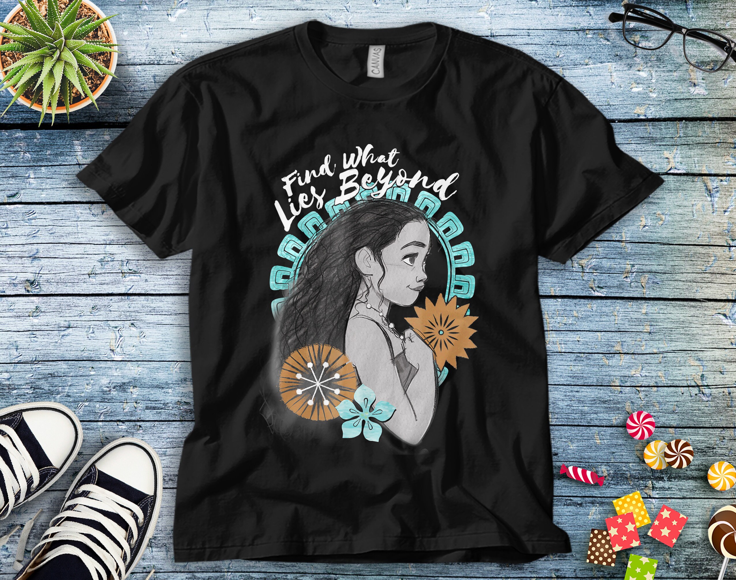moana t shirt women's