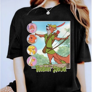Disney Robin Hood Classic Disney Film Retro T-Shirt, Disneyland Family Matching Shirt, Magic Kingdom, WDW Epcot Theme Park