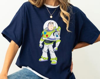 Disney Toy Story Buzz Lightyear Strong Pose T-Shirt, Disneyland Family Matching Shirt, Magic Kingdom, WDW Epcot Theme Park