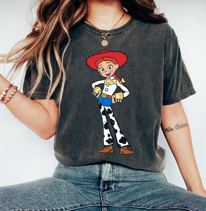 Disney Toy Story 4 Cowgirl Jessie T-Shirt, Disneyland Family Matching Shirt, Magic Kingdom Tee, WDW Epcot Theme Park image 1