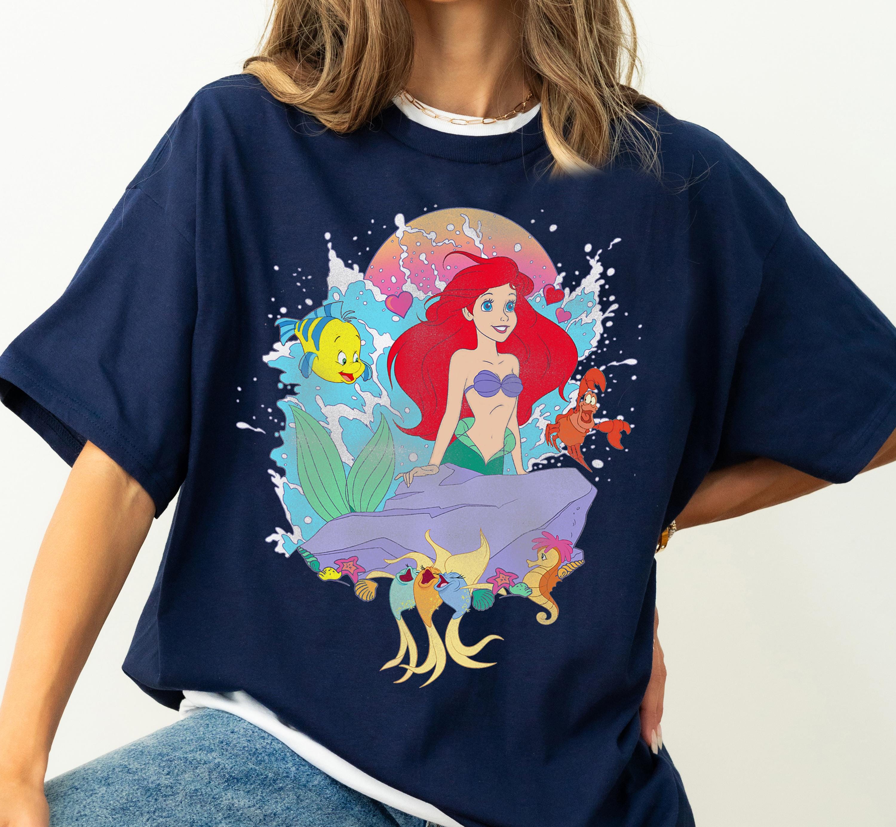 Camiseta de la princesa Ariel de Disney, La Sirenita, Ariel Splash, camiseta  a juego familiar de Disneyland, camiseta de Magic Kingdom, parque temático  WDW Epcot - Etsy México, image size:3000x2770