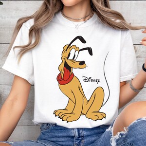 Disney Classic Mickey and Minnie Mouse Pose Shirt, Classic Mickey and Friends Shirt, Donald and Daisy Tee, Disneyland Family Matching Shirt image 4