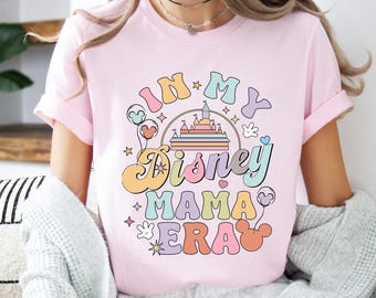 In meinem Disney Mama Era Shirt, Disney Best Mom Ever T-Shirt, Disney Mom Squad Shirt, Mutter Geschenk, Disney Mama T-Shirt, alles Gute zum Muttertag