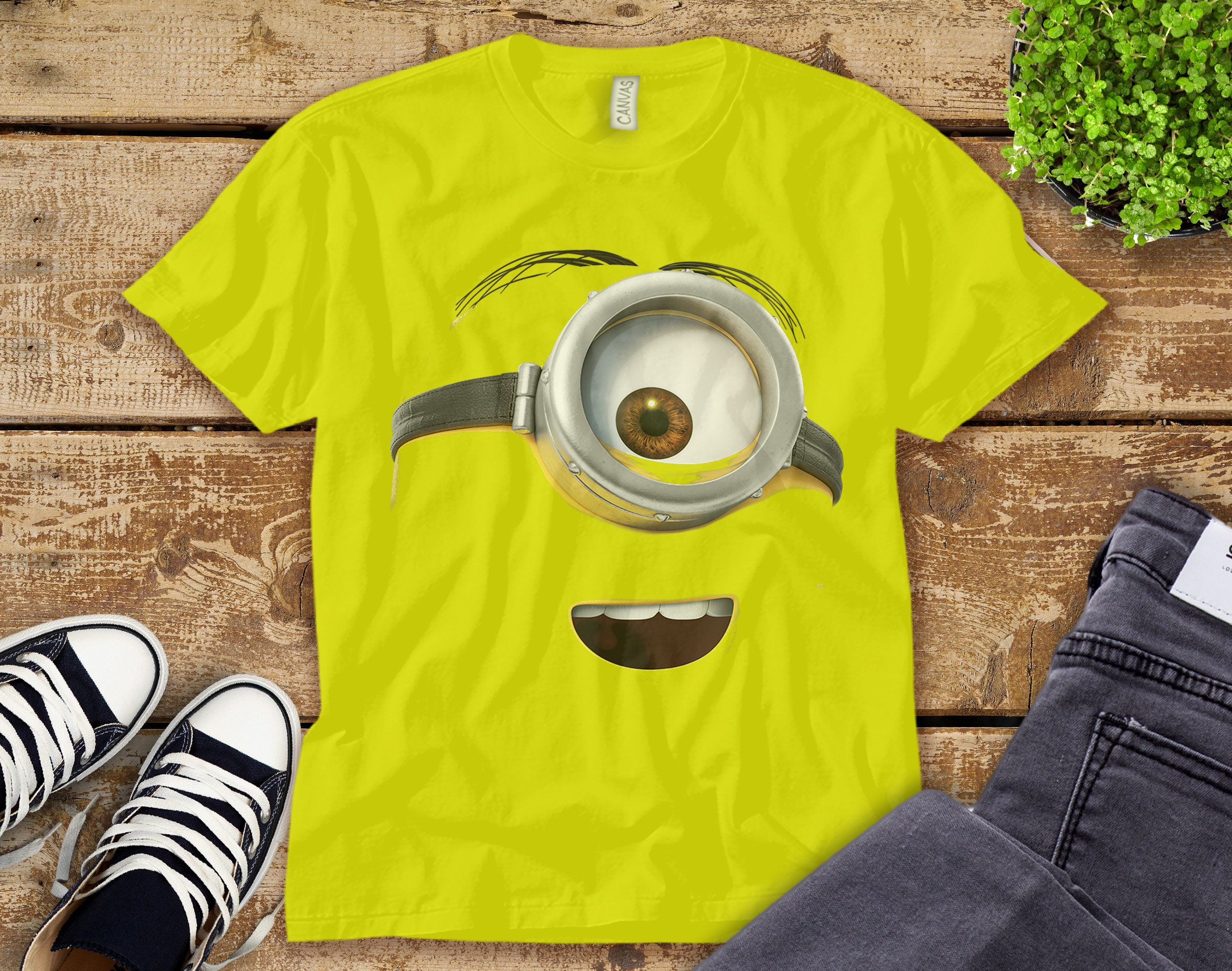Despicable Me Minions Yellow Smiling 