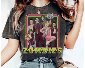 Camiseta de grupo de amigos de Disney Zombies, camiseta de fiesta de zombies, camiseta de cumpleaños de Disney Zombies, camisetas familiares a juego de Disneyland, regalos de cumpleaños de Disney