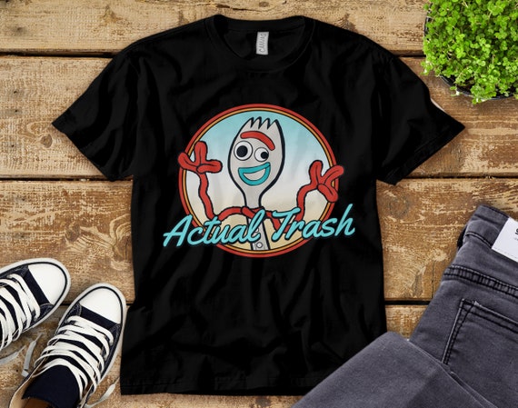 Forky Actual Trash Portrait Unisex Tee 