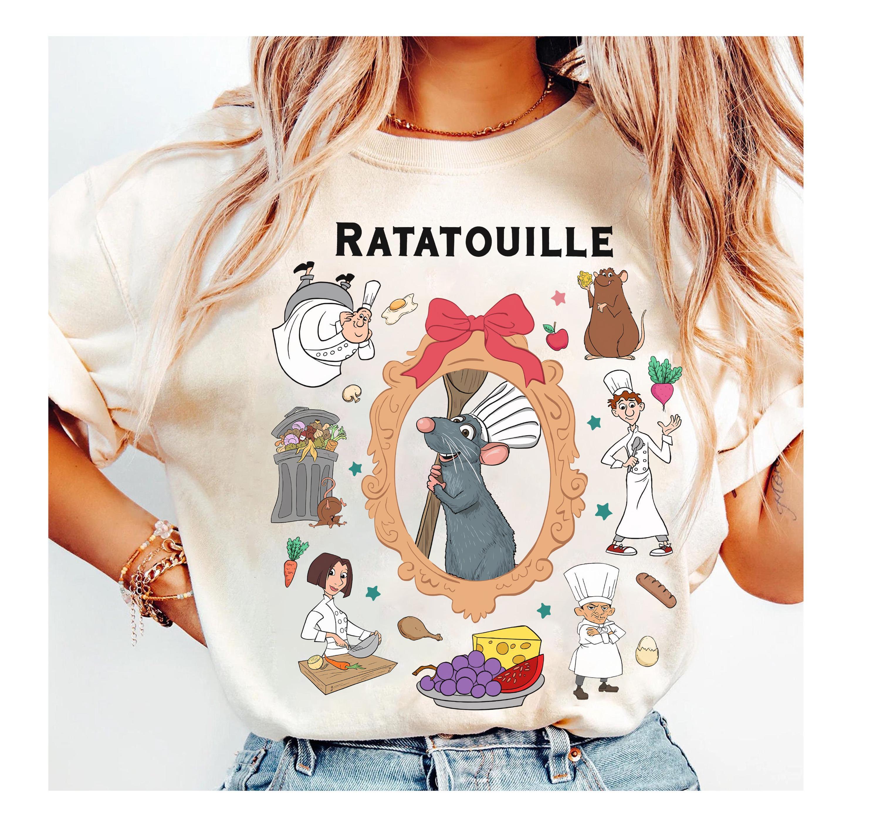 Epcot Mirrors Coquette Bow Disney Ratatouille Remy Chef Shirt, Remy Bow Mirror Tee ...