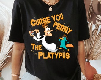 Disney Phineas And Ferb Curse You T-Shirt, Magic Kingdom Family Matching, Disneyland Shirt Unisex Adult T-shirt Kid Shirt Toddler