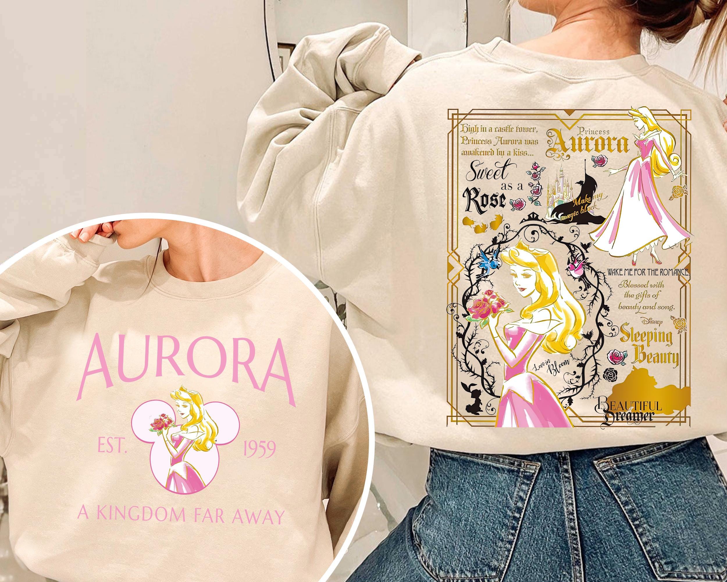Princess aurora pajamas hotsell
