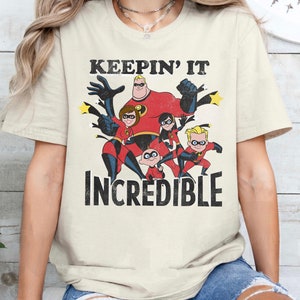 Disney Incredibles Keepin It Graphic T-Shirt, Disneyland Family Matching Shirt, Magic Kingdom, WDW Epcot Theme Park