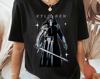 Star Wars The Force Awakens Kylo Ren Portrait T-Shirt, Disneyland Family Matching Shirt, Magic Kingdom, WDW Epcot Theme Park Shirt