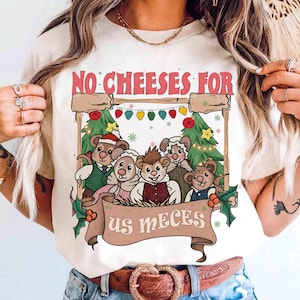 Vintage The Muppet Christmas Carol No Cheese For Us Meeces Christmas T-shirt, Muppet Christmas Show Tee, Disneyland Christmas Shirt