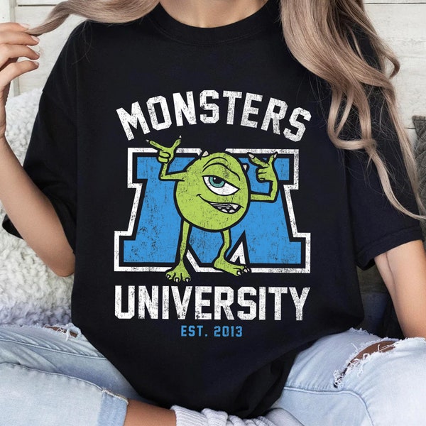 Disney Monsters University Mike Graphic Shirt, Disneyland Family Matching Shirt, Magic Kingdom Tee, WDW Epcot Theme Park