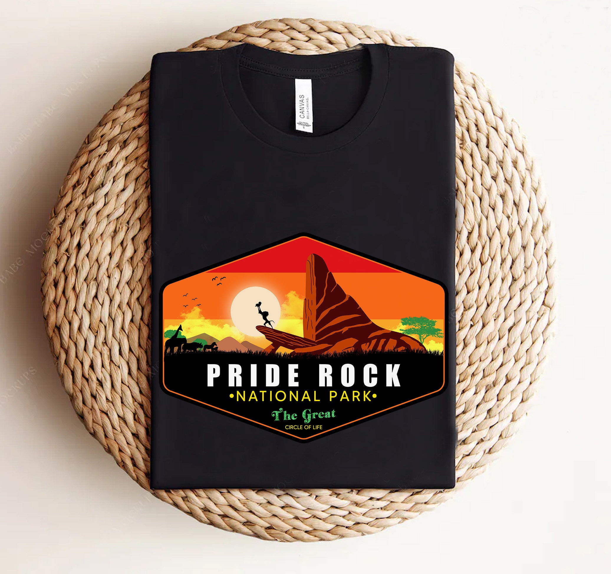 Disney The Lion King Pride Rock National Park Shirt, Disneyland Matching Family Shirt, Animal Kingdom Shirt, Simba Hakuna Matata Tee