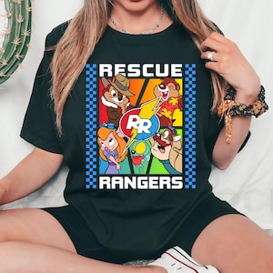 Disney Chip N Dale Rescue Rangers T-Shirt, Disneyland Family Matching Shirt, Magic Kingdom Tee, WDW Epcot Theme Park