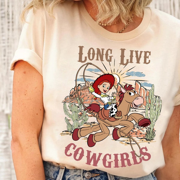 Disney Pixar Toy Story Shirt, Retro Disney Shirt, Jessie Long Live Cow Girl Shirt, Disneyland WDW Matching Family Shirt, Magic Kingdom