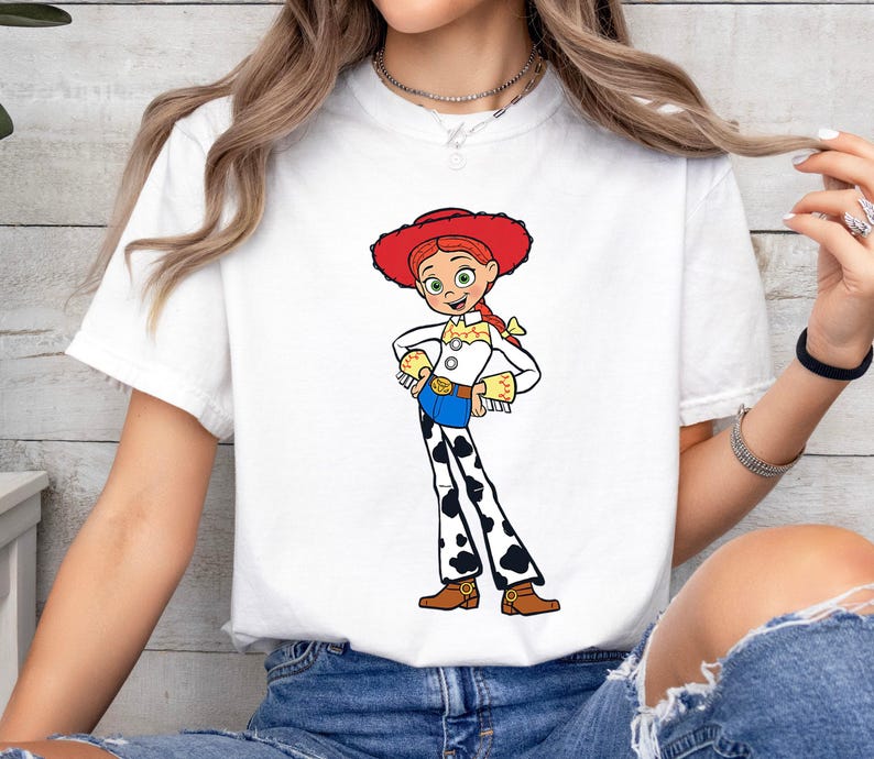 Disney Toy Story 4 Cowgirl Jessie T-Shirt, Disneyland Family Matching Shirt, Magic Kingdom Tee, WDW Epcot Theme Park image 3