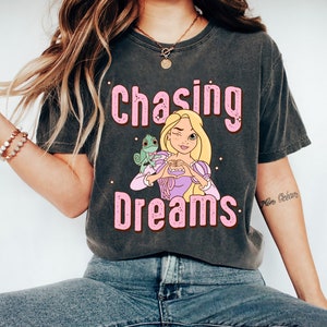 Disney Tangled Rapunzel Chasing Dreams Shirt, Tangled shirt, Rapunzel shirt, Disneyland WDW Matching Family Shirt, Magic Kingdom Shirt