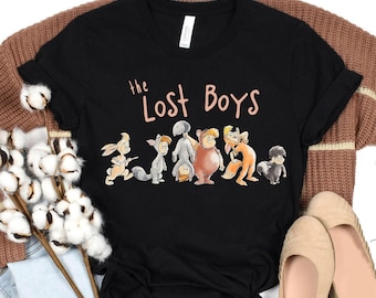 Disney The Lost Boys Shirt, Retro Peter Pan Neverland T-shirt, Disney Peter Pan Shirt, Disneyland Family Matching Shirt, Animal Kingdom
