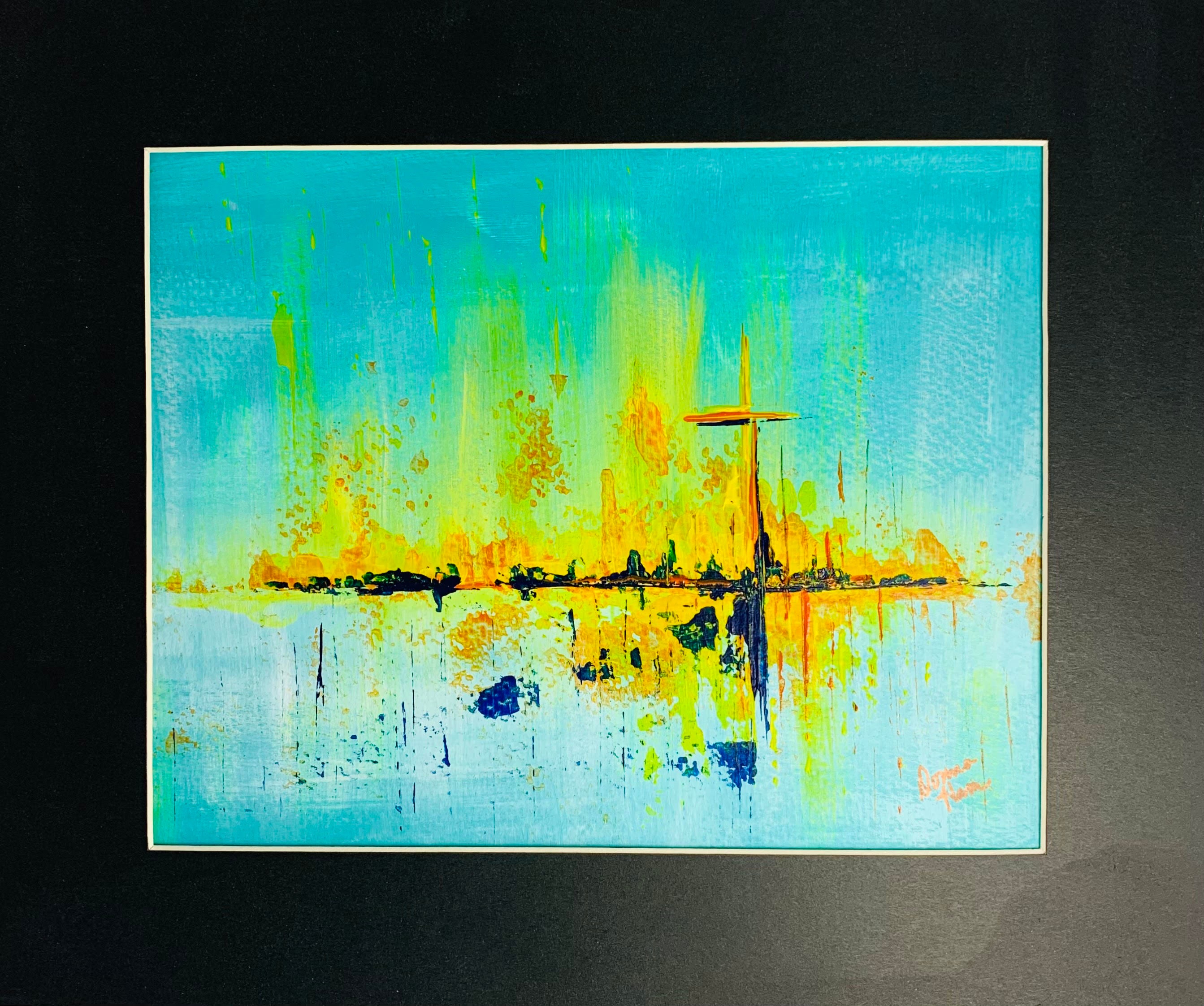 The Cross – Original Abstract Acrylic Painting, 11