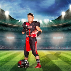 Digital sports backgrounds - Sports backdrop - Digital football background template