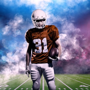 4K Sports Photography Backdrop: Football & Rugby (Digital Download)