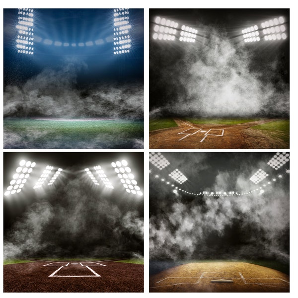 Modèle d'affiche de sport | Fond numérique de baseball | Toile de fond de base-ball | Photo d'affiche de base-ball