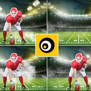 Digital sports backgrounds - Sports backdrop - Football background